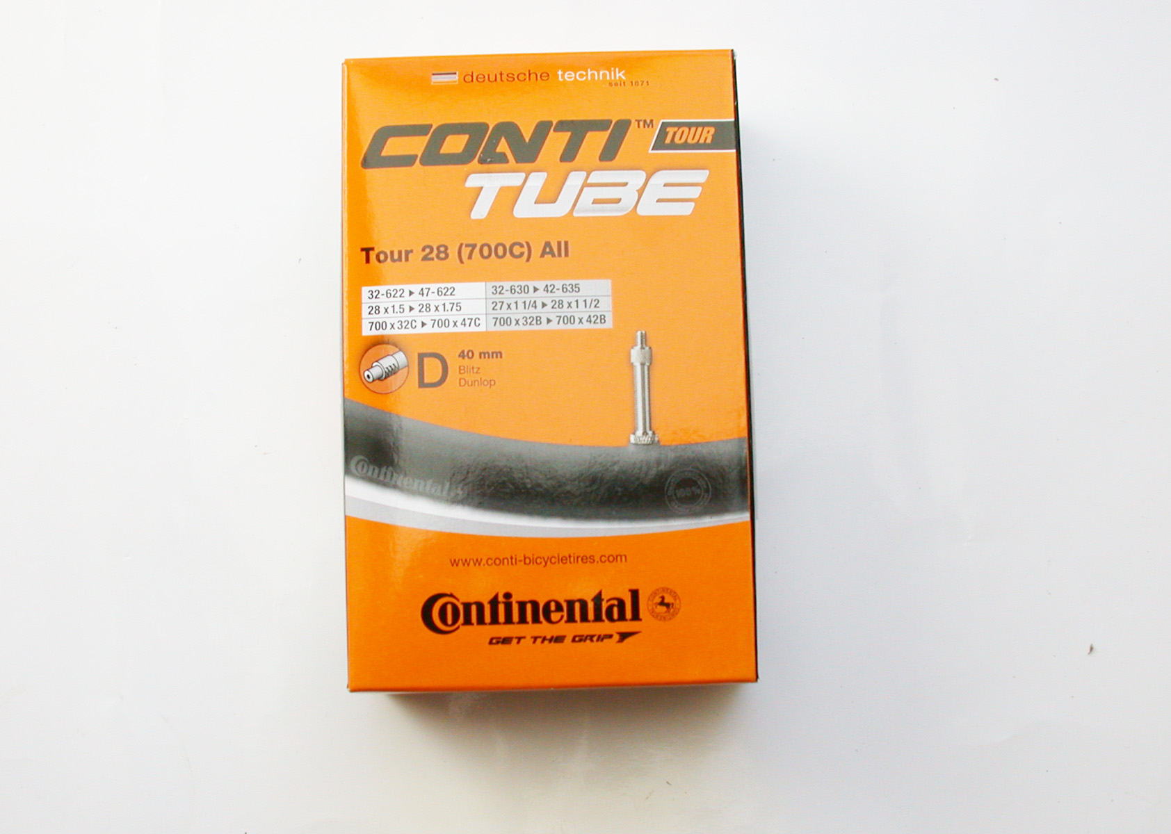 Tire tube Conti Tour 28 All DV 27 28 inch